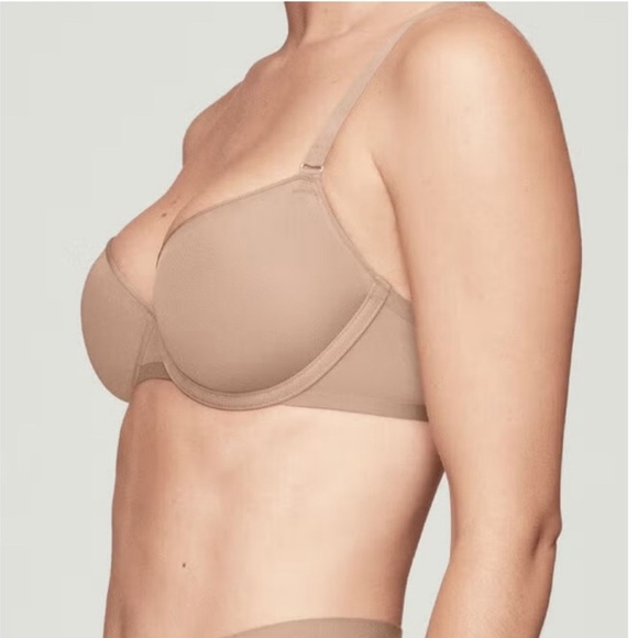 CUUP Demi Bra Set in Taupe - Picture 3 of 12